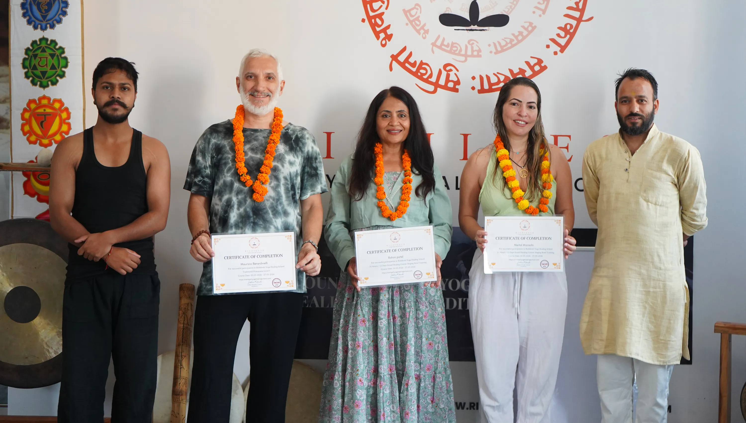 50 Hour Sound Healing Yoga Teacher Training Course in Rishikesh