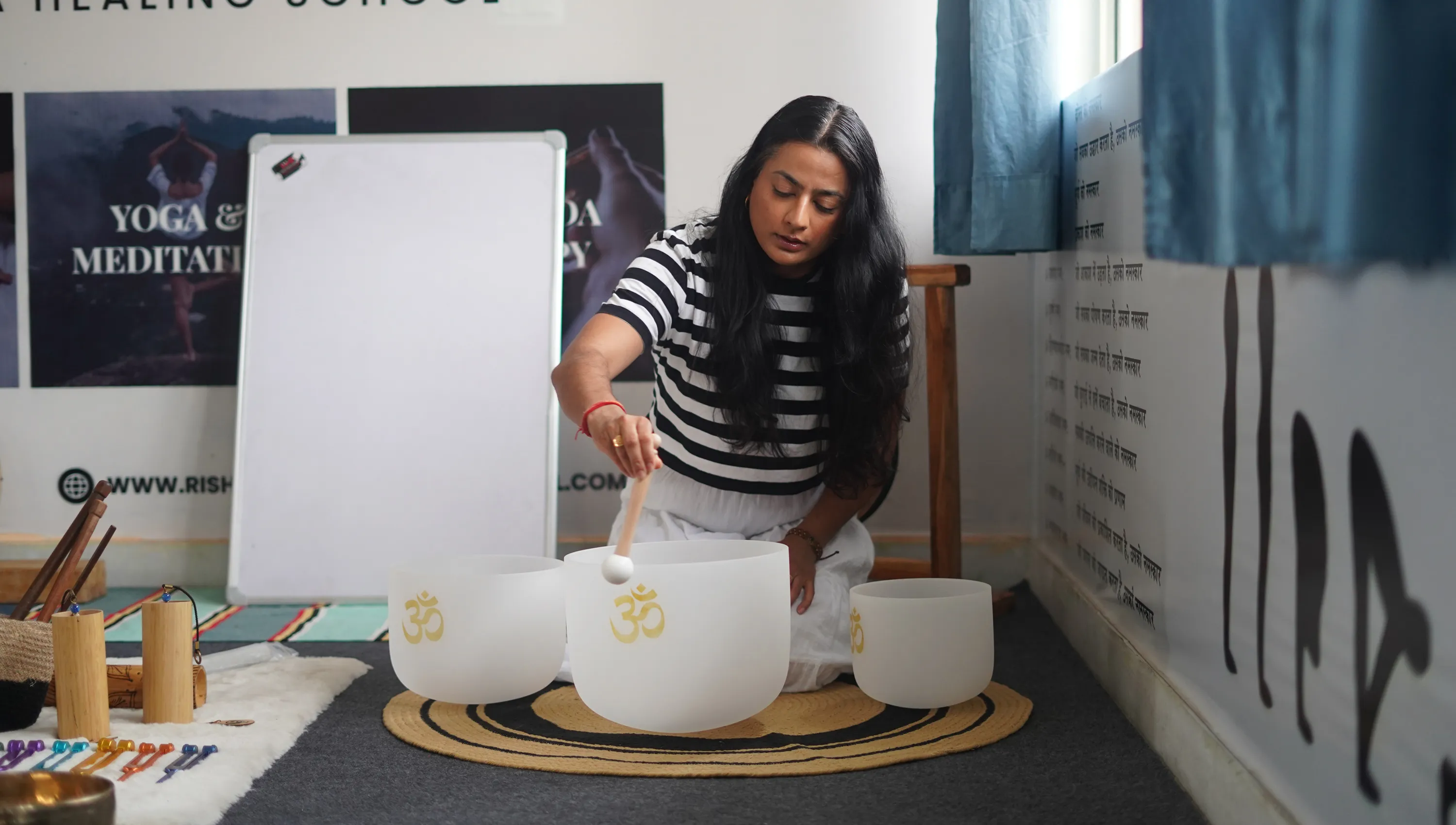 50 Hour Sound Healing Yoga Teacher Training Course in Rishikesh