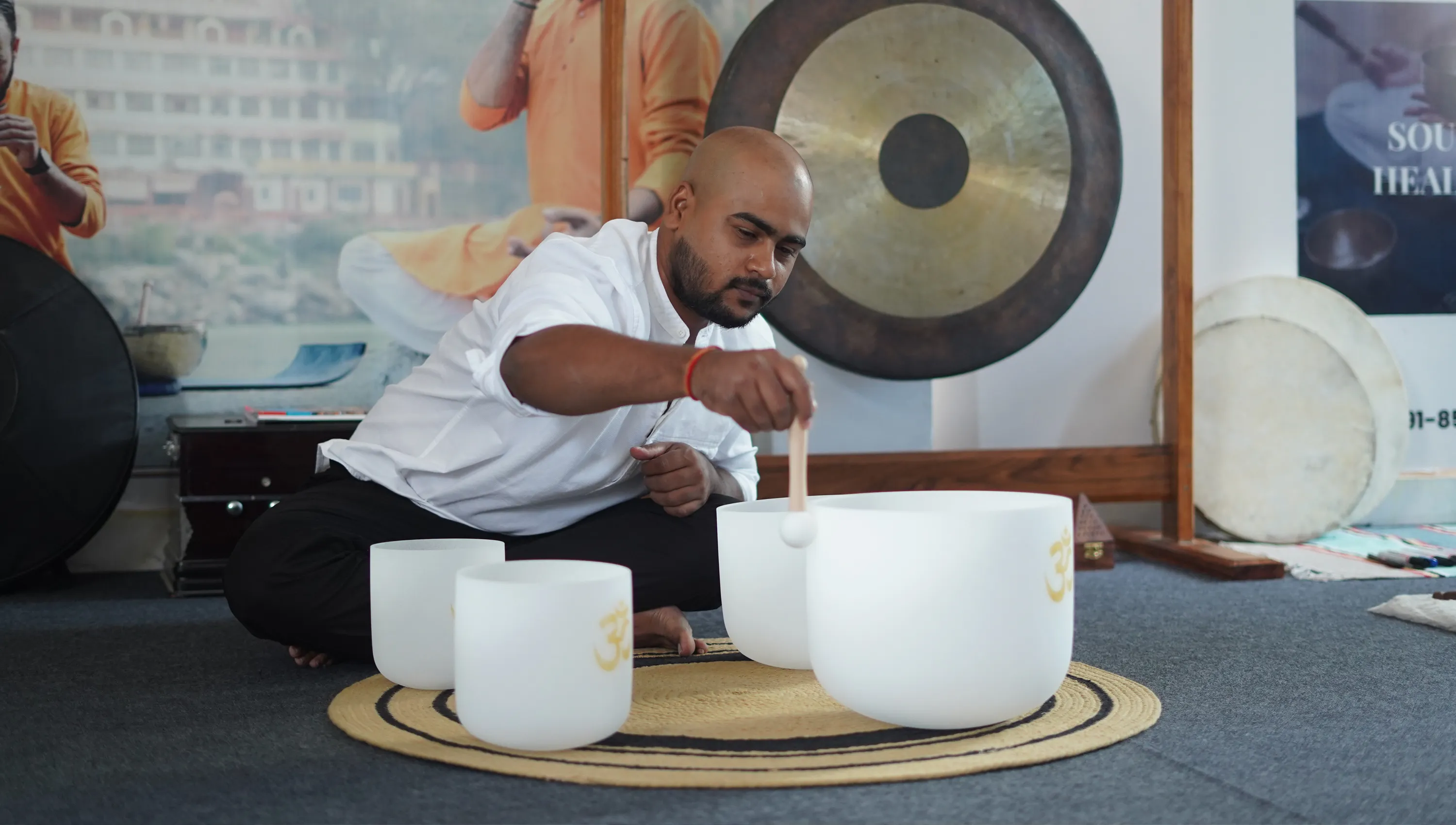 50 Hour Sound Healing Yoga Teacher Training Course in Rishikesh