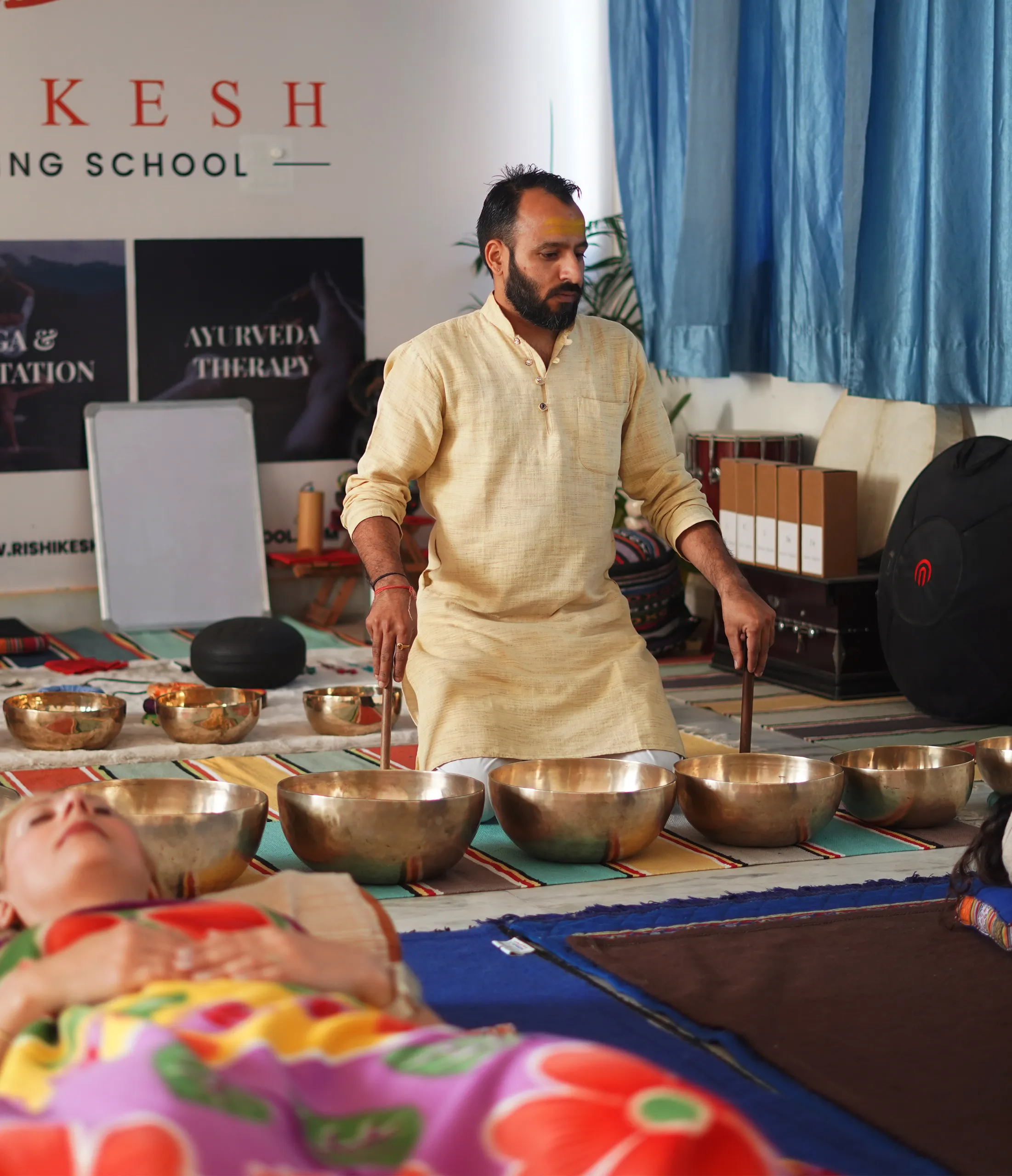 Meditation in Rishikesh
