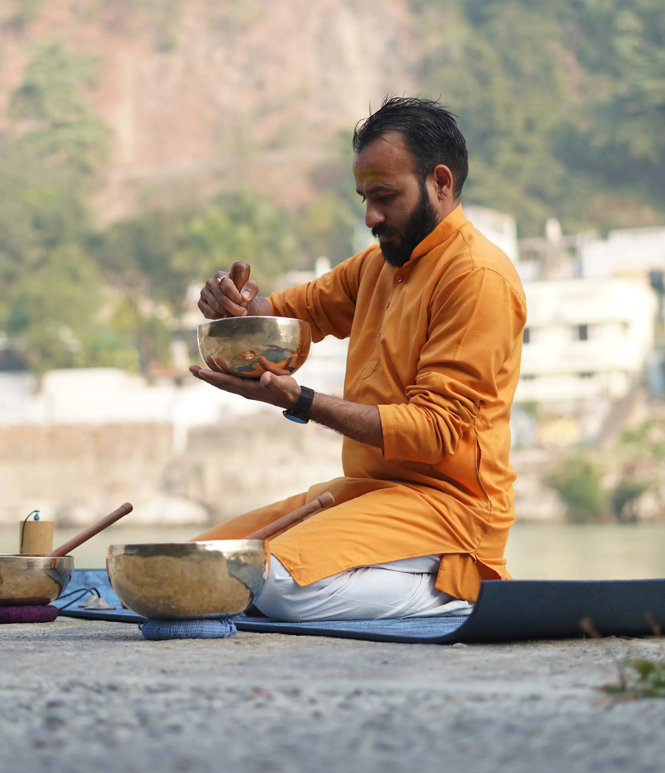 Meditation in Rishikesh